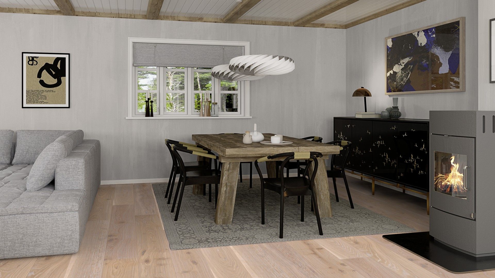 Boen Oak White Nights 14mm x 209mm