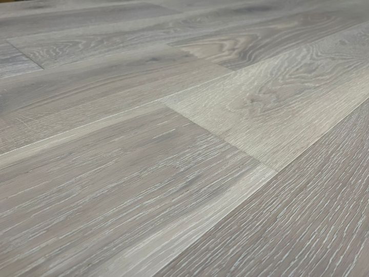 WFUK Homeland Pure White Oak 14mm x 190mm Brushed and Lacquered