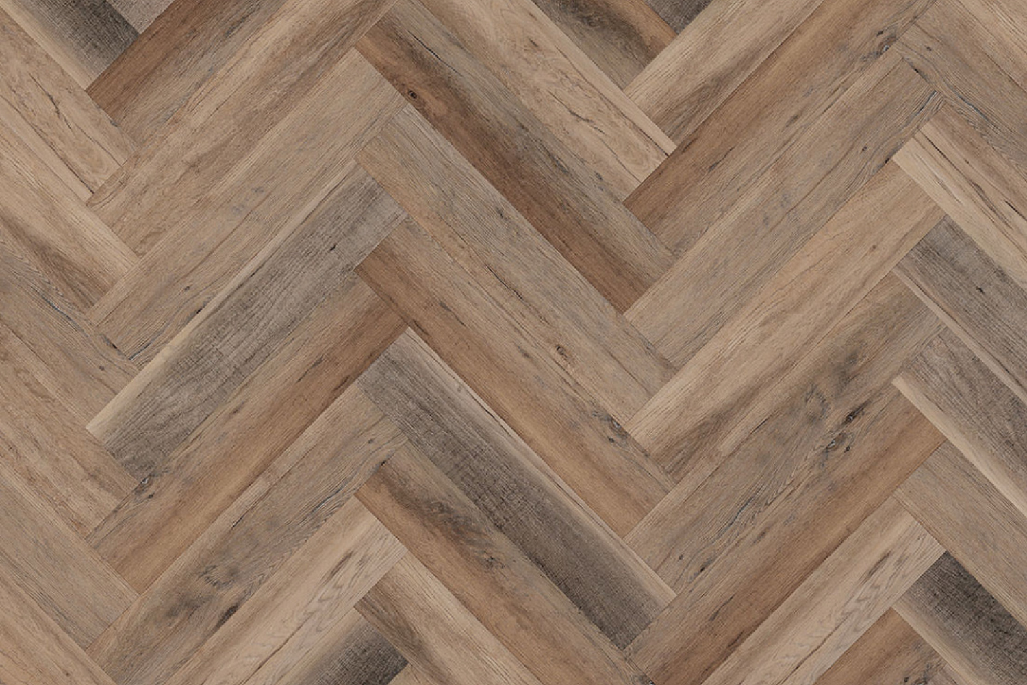 Watersedge River Mist Oak 6.5mm Click Vinyl Herringbone